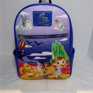 Loungefly Blue and Purple Wizard of Oz Backpack